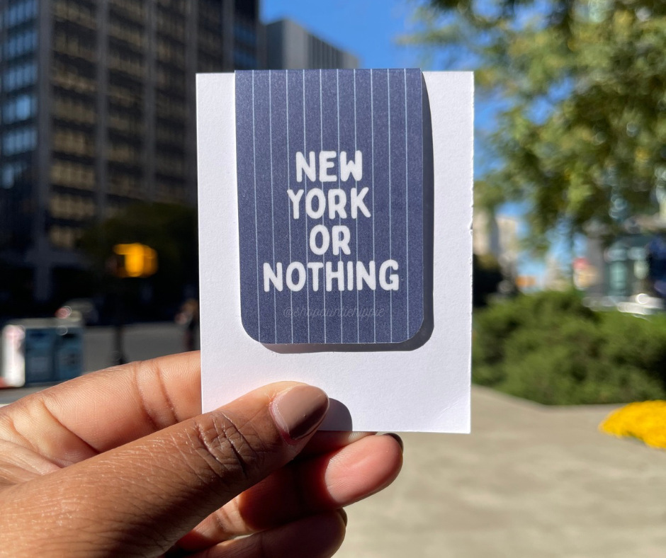 Big Apple Magnetic Bookmarks