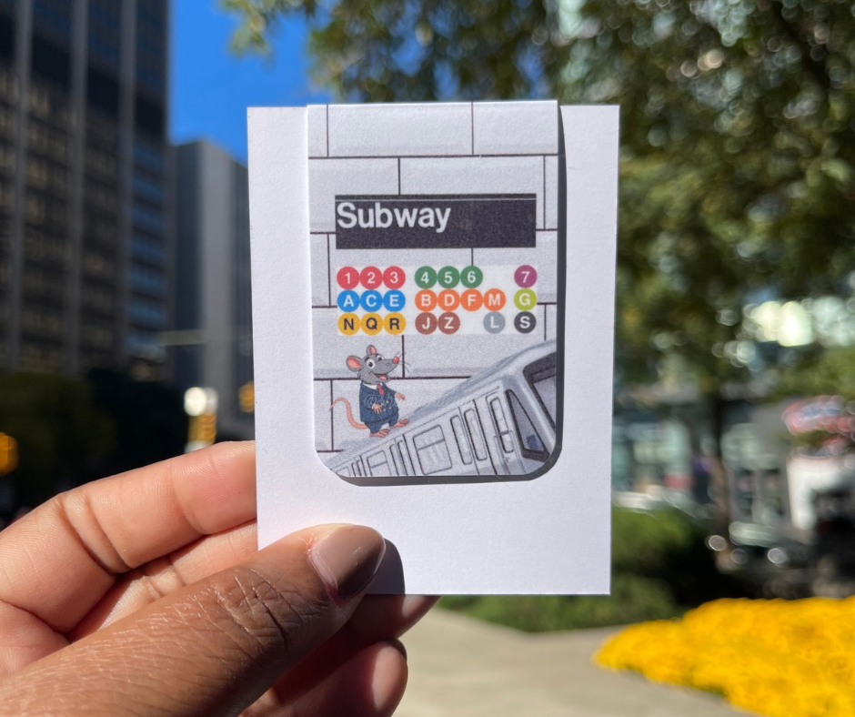 Big Apple Magnetic Bookmarks
